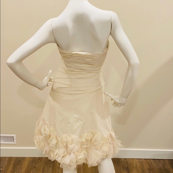 BCBG Max Strapless Appliqué Dress NWT - Picture 3 of 7